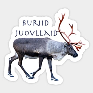 Buriid Juovllaid Sticker